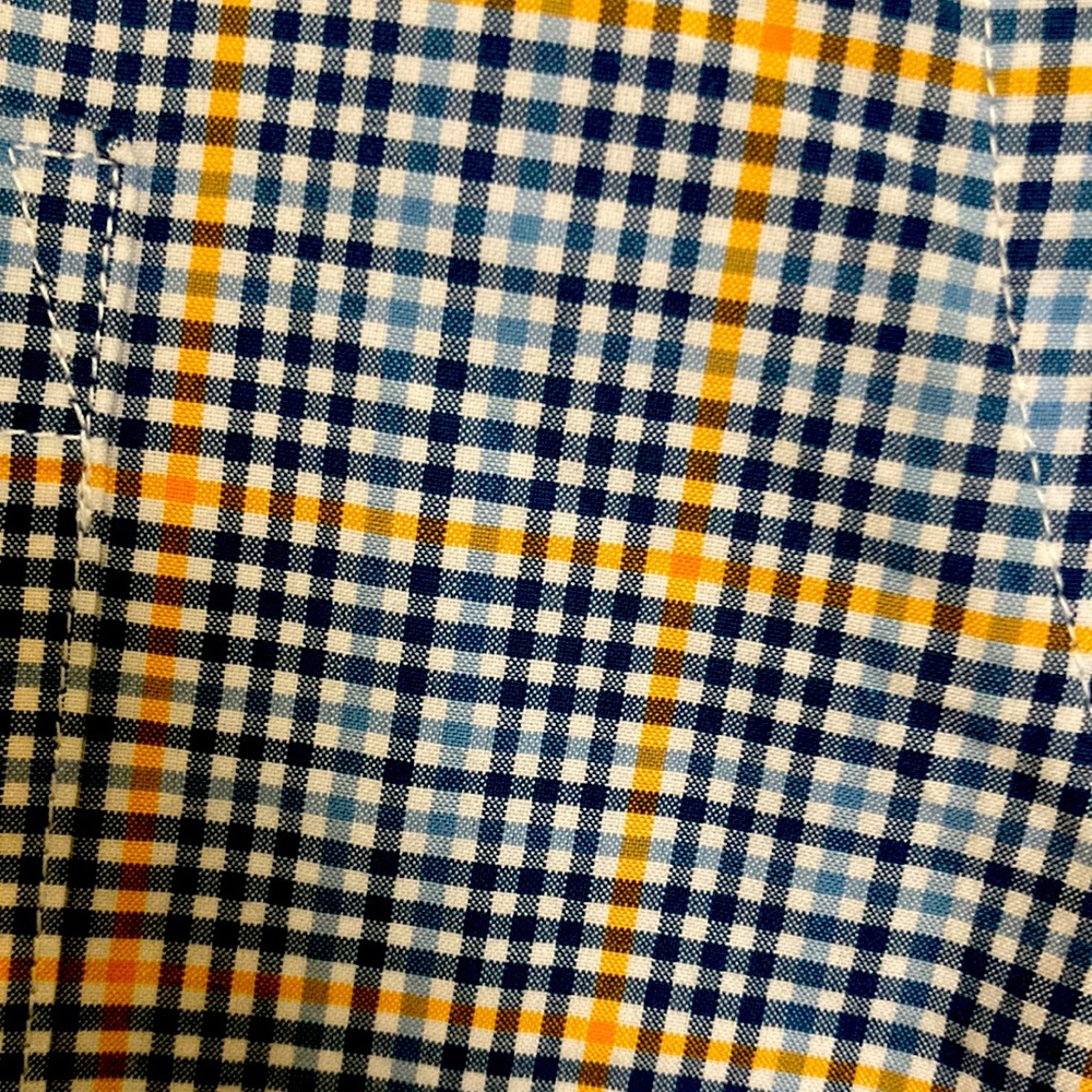 J Crew Men's Plaid Dress Shirt, size L. - Picture 2 of 5